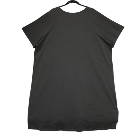 Universal Standard Tesino Washed Jersey Dress Size XL (26-28) Black - Picture 5 of 8